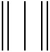FIM A. Barcode used for Courtesy reply mail and Meter reply mail.