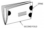 Folded Booklets - Vertical Spine