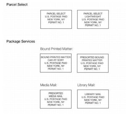 Exhibit 5.3.11 Indicia Formats for Official Mail and Other Classes - 3