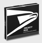 This is a graphic of Priority Mail container as described in the text.  