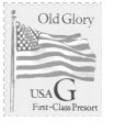 G Stamp Old Glory - First-Class Presort Only