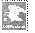 B Stamp and Envelope
