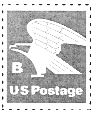 B Stamp and Envelope