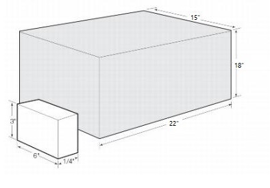 Exhibit 7.5.1b Machinable Parcel Dimensions