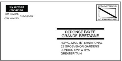 Exhibit 373.7 - Format Requirements - Foreign IBRS