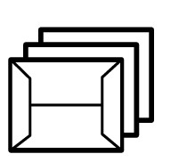 Discount Flats icon shape