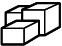 Discount Parcels icon shape
