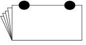 This graphic shows a booklet basis weight 20 pounds as described in the text.