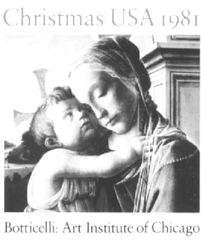 Graphic illustrates the stamp described in the text below it.