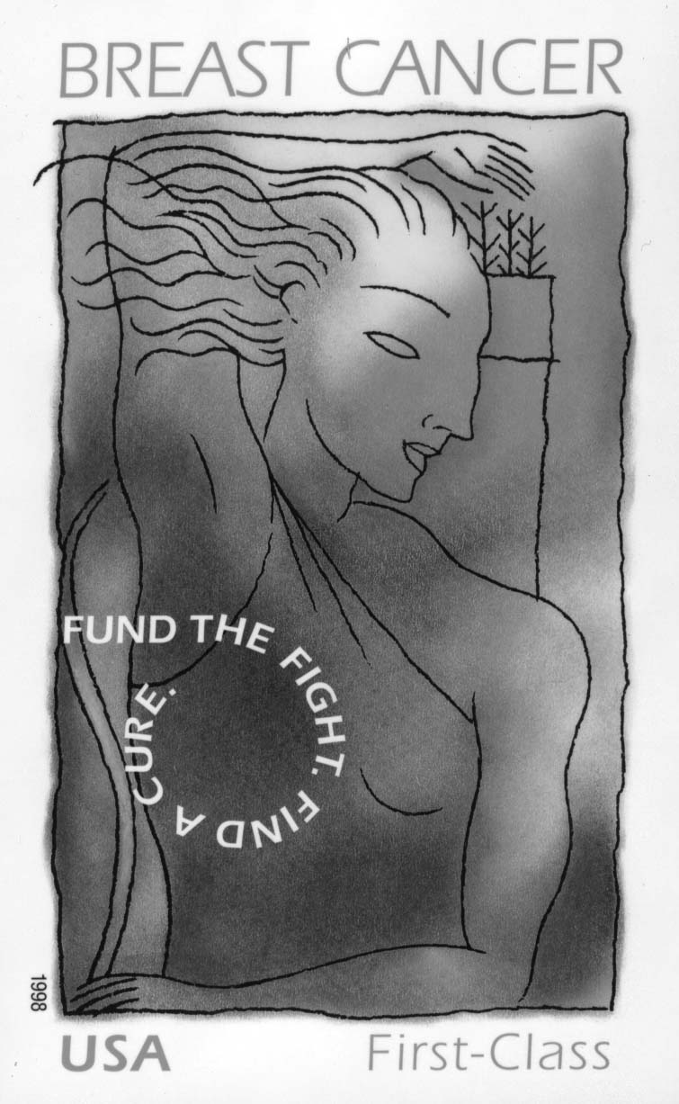 Graphic illustrates the stamp described in the text below it.