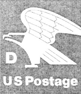 Graphic illustrates the stamp described in the text below it.