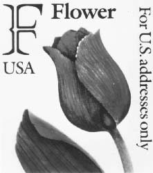 Graphic illustrates the stamp described in the text below it.