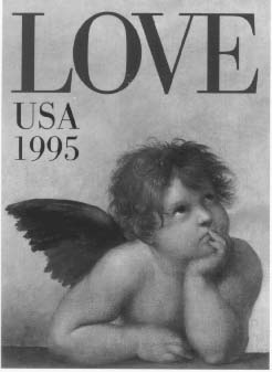 Graphic illustrates the stamp described in the text below it.