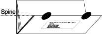 This graphic shows a Folded Booklet as described in text.