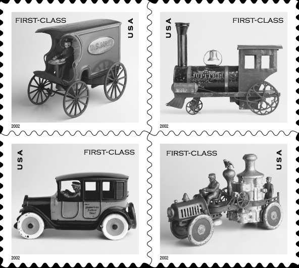 Graphic illustrates the stamp described in the text below it.