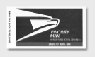 This is a graphic of Priority Mail container as described in the text.  