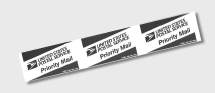This is a graphic of Priority Mail container as described in the text.  
