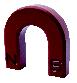 Photo of horseshoe magnet